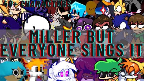 Miller Vs Ourple Guy But Everyone Sings It Fnf Betadciu Flp Youtube