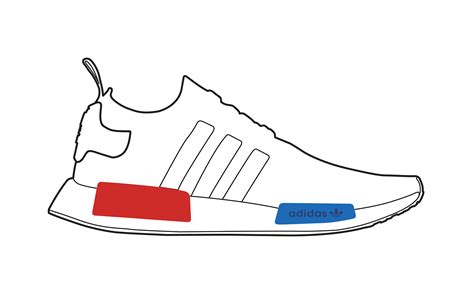 Adidas Shoes Drawing Coloring Pages