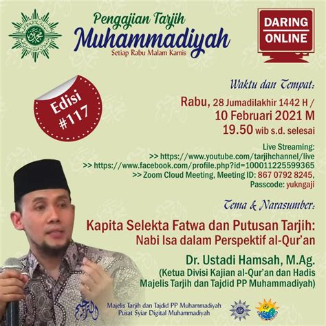 Materi Pengajian Tarjijh Edisi 117 MTT