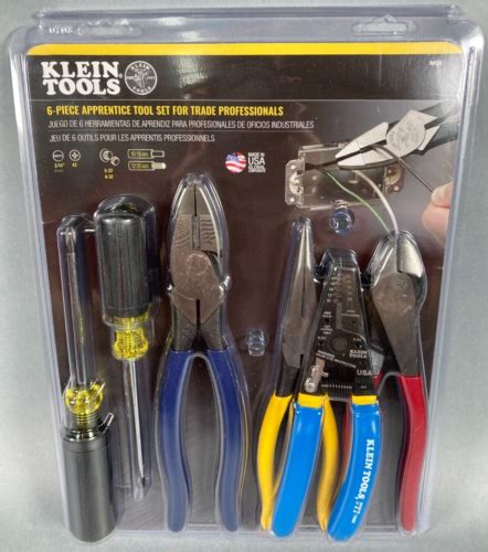 New Klein Tools Piece Apprentice Tool Set For Trade