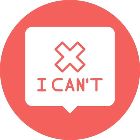 17 - I Can't.eps 30984992 Vector Art at Vecteezy