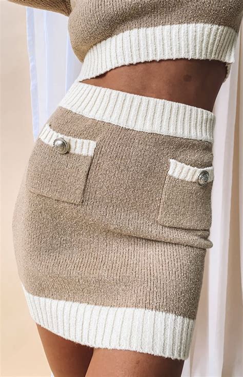 May Knit Mini Skirt Nude S Mini Skirts Latest Fashion Clothes Fashion Clothes Women