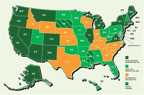 Weed Map: Status of Pot Legalization Across America – Rolling Stone