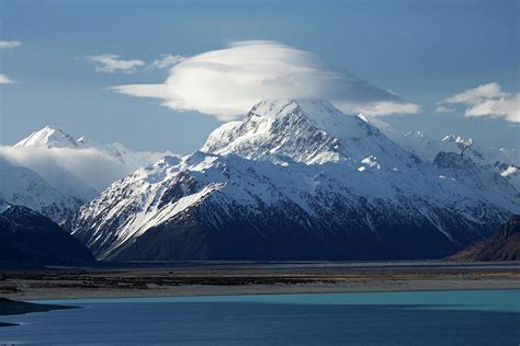 Aoraki Mount Cook And Lake Pukaki Photograph by David Wall - Pixels