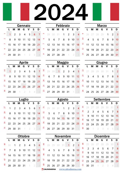 Calendario Png Italiano Image To U