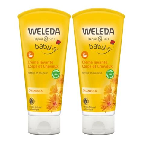 Weleda Baby Calendula Cr Me Lavante Corps Et Cheveux X Ml