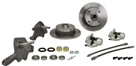 Disc Brake Conversion Kit With Dropped Spindles 4x130 Stud Pattern Vw