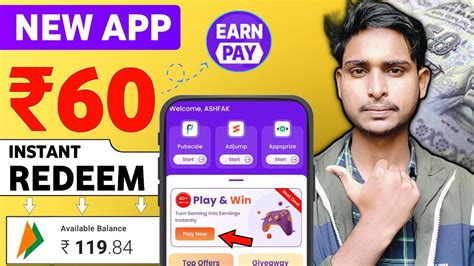 Todays New Earning App 📌 Redeem ₹60 Instant In Upi 2024 Best