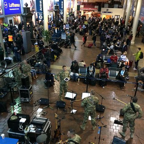 Troops Entertaining The Masses At Union Station Designinggene Flickr