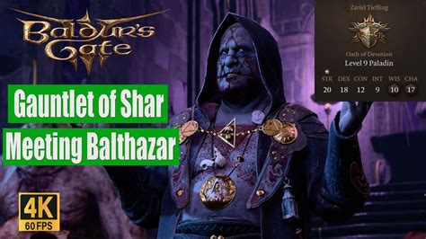 Baldur S Gate Walkthrough Gauntlet Of Shar Meeting Balthazar Youtube