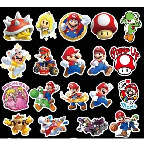 Super Mario Bros Sticker Set Stickers Hot Sex Picture