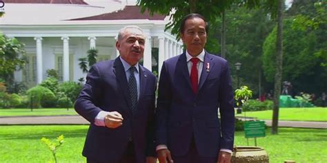 Melihat Kedekatan Jokowi Dengan PM Palestina Di Istana Bogor Merdeka