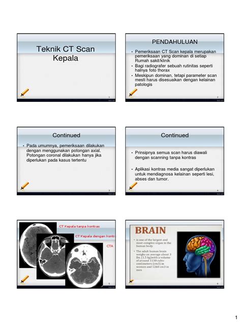Teknik Ct Scan Kepala Pdf