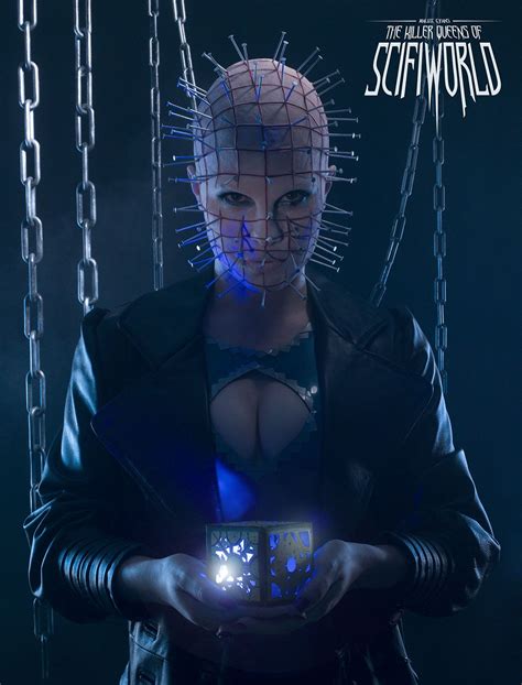 Hellraiser Pinhead Cosplayer Ana Hernández Photographer Malize