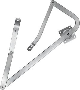 Pr Lh Attic Ladder Hinge Arms Replacement Kit Compatible With