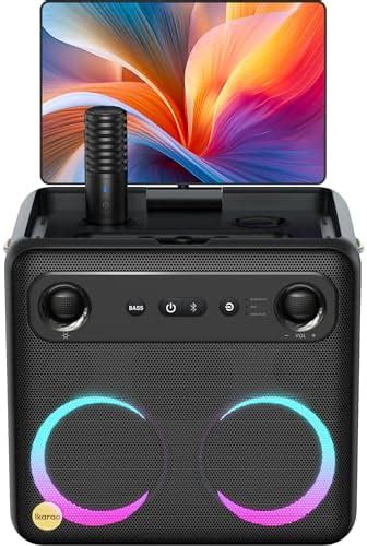 Amazon Vangoa Karaoke Machine With 14 1 Touchscreen Display WiFi