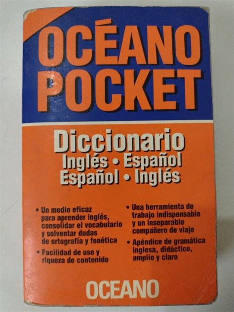 Diccionario Ingles Espa Ol Espa Ol Ingles Oceano Pocket