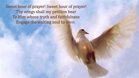 Sweet Hour Of Prayer Solo Piano With Lyrics Youtube