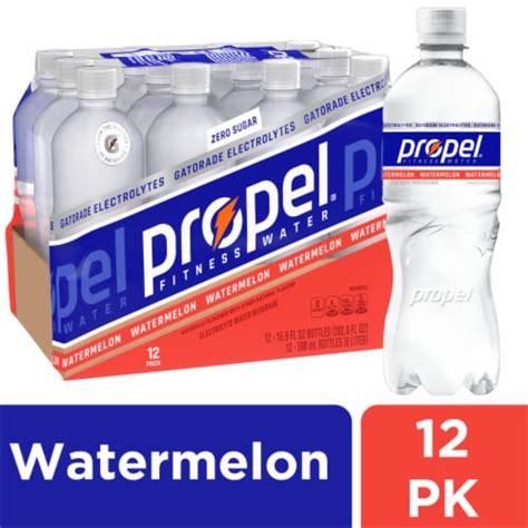 Propel® Zero Sugar Electrolyte Watermelon Flavored Bottled Water 12