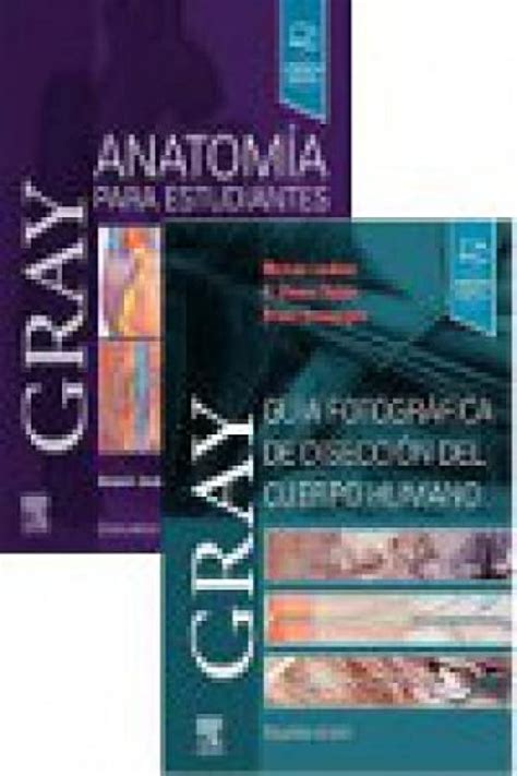 PACK ANATOMÍA PARA ESTUDIANTES GRAY FOTOGRAFÍA DE DISECCIÓN DEL