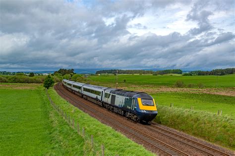 Class 43 Hst Of Scot Between Dunblane And Gleneagles