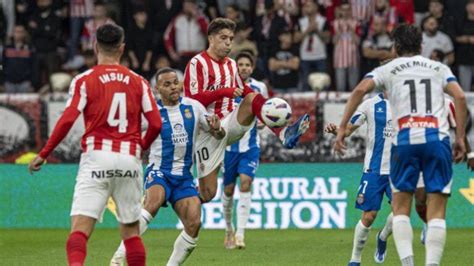 Horario y dónde ver por TV el Espanyol Sporting de Gijón de la