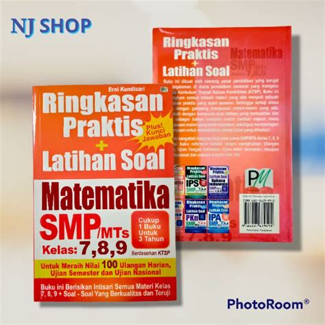 Jual Buku Original RINGKASAN PRAKTIS LATIHAN SOAL MATEMATIKA SMP