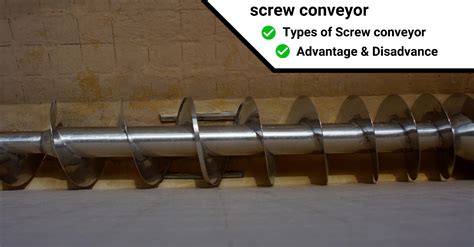 Screw Conveyor Usage And Benefits Samarth Engineering