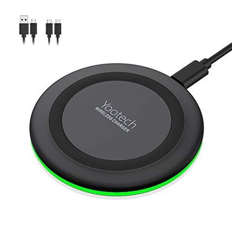 Yootech Wireless Charger Qi Certified 10w Max Fast Wirele Dp