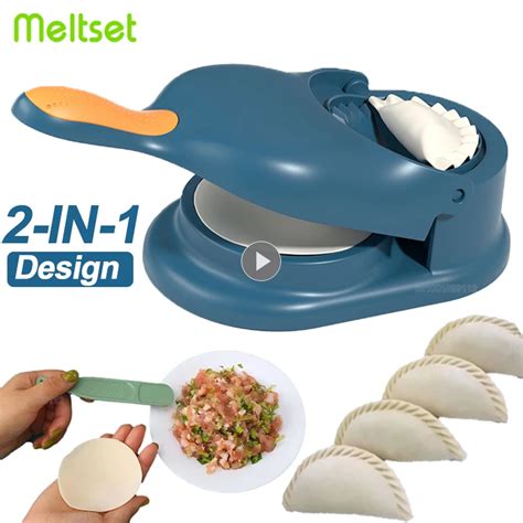 M Quina Para Hacer Dumplings 2 En 1 Molde Manual Para Hacer Dumplings