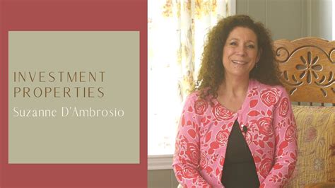 Investment Properties With Suzanne D Ambrosio YouTube