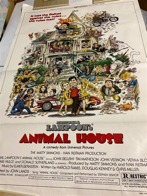 Animal House Poster | EstateSales.org