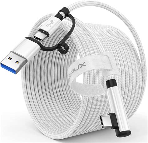 Amazon JSAUX 2 In 1 Link Cable 16 FT Compatible With Meta Oculus