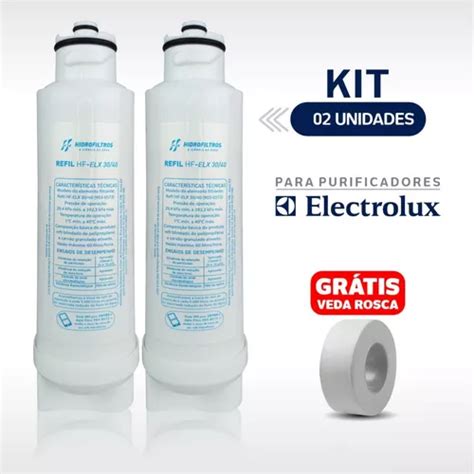 Kit 02 Refil Filtro Electrolux Purificador Água Pe11b Pe11x Mercadolivre