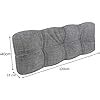 Pokar Set De Coussins Matelass Pour Palettes Euro X Assise