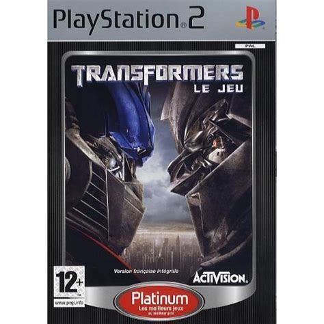 TRANSFORMERS Le jeu PLATINUM JEU CONSOLE PS2 Cdiscount Jeux vidéo