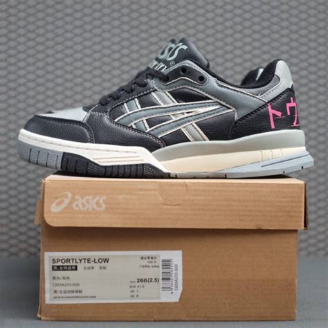 Jual Asics Gel Spotlyte Black Grey Premium Original Shopee Indonesia