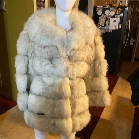 Oc By Oleg Cassini Jackets And Coats Vintage Furleather Coat Poshmark