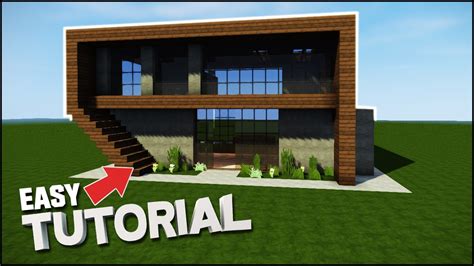 Easy Minecraft Modern Wood House Cheap Sale | dakora.com.co