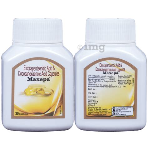 Maxepa Epa And Dha Soft Gelatin Capsule Buy Bottle Of 30 0 Soft Gelatin