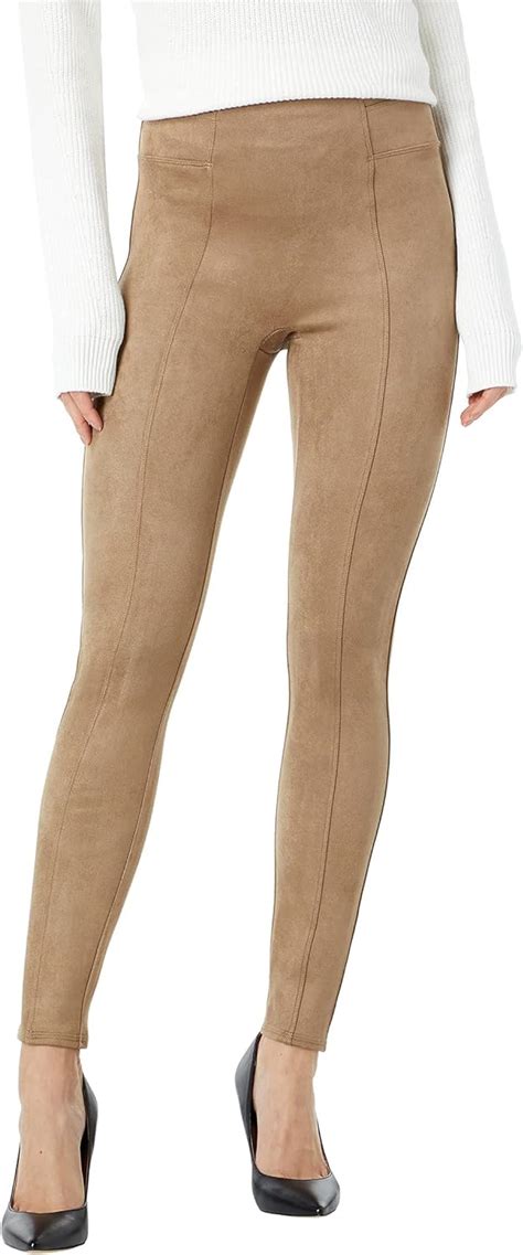 Spanx Faux Suede Leggings For Women Elastic Waistband With Slip On