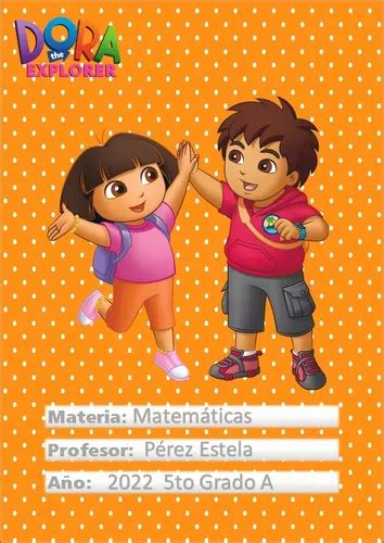 Etiqueta Escolar Mega Kit Imprimible Dora La Exploradora D En Venta En