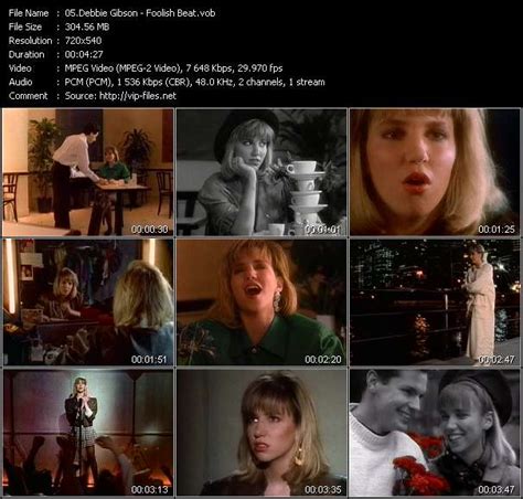 Debbie Gibson Foolish Beat Vob File