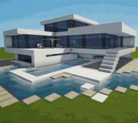 Maison Moderne Minecraft Minecraft Modern Minecraft Modern House