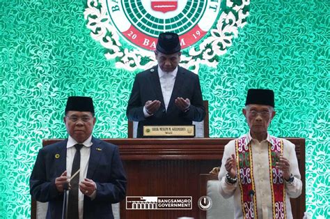 New Bangsamoro Wali Vows To Support BARMM Govt In Developing Priority