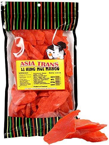 Amazon Asia Trans Seedless Red Li Hing Mui Crack Seed Plums