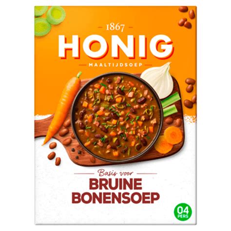 Honig Maaltijdsoep Bruine Bonen Peddler