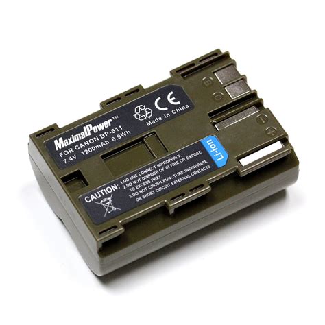 Maximalpower For Canon Bp Bp A Battery Fits Canon Eos D D