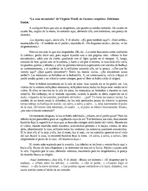 La Casa Encantada Virginia Woolf La Casa Encantada De Virginia