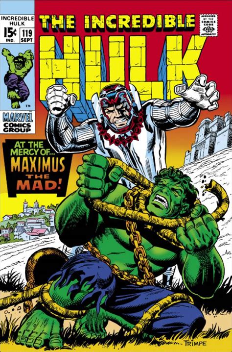 The Incredible Hulk At The Mercy Of Maximus The Mad Issue